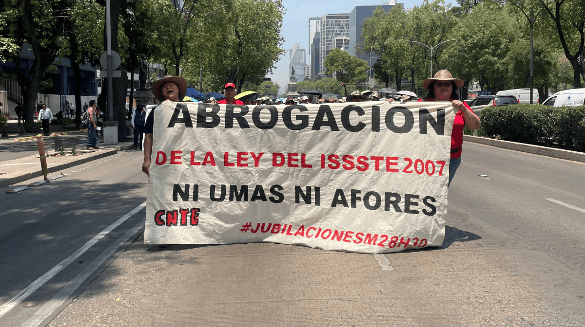 Teacher's Strike in Mexico City, MBN