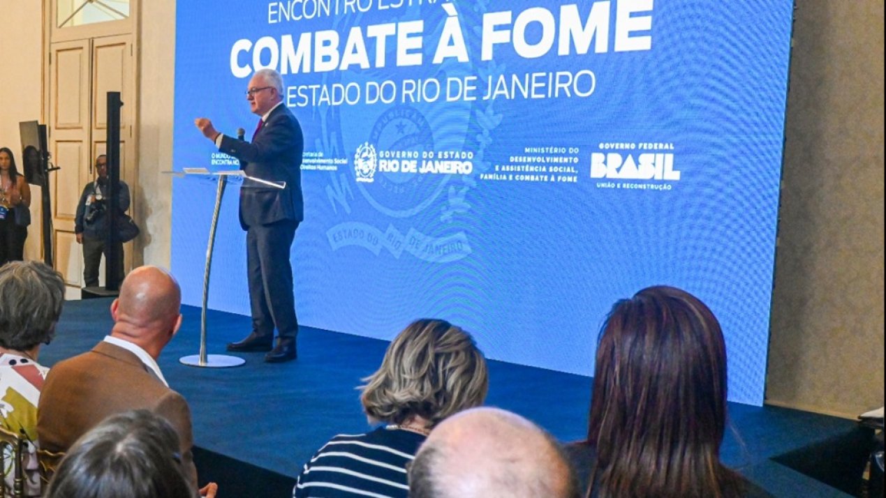FAO's Lubetkin Stresses Collaboration at Rio Hunger Seminar