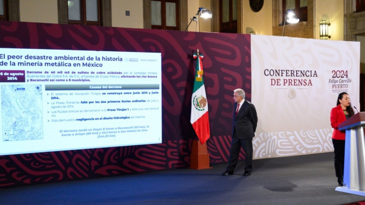 Justice Plan for Cananea / Mexico-Puebla Blockade