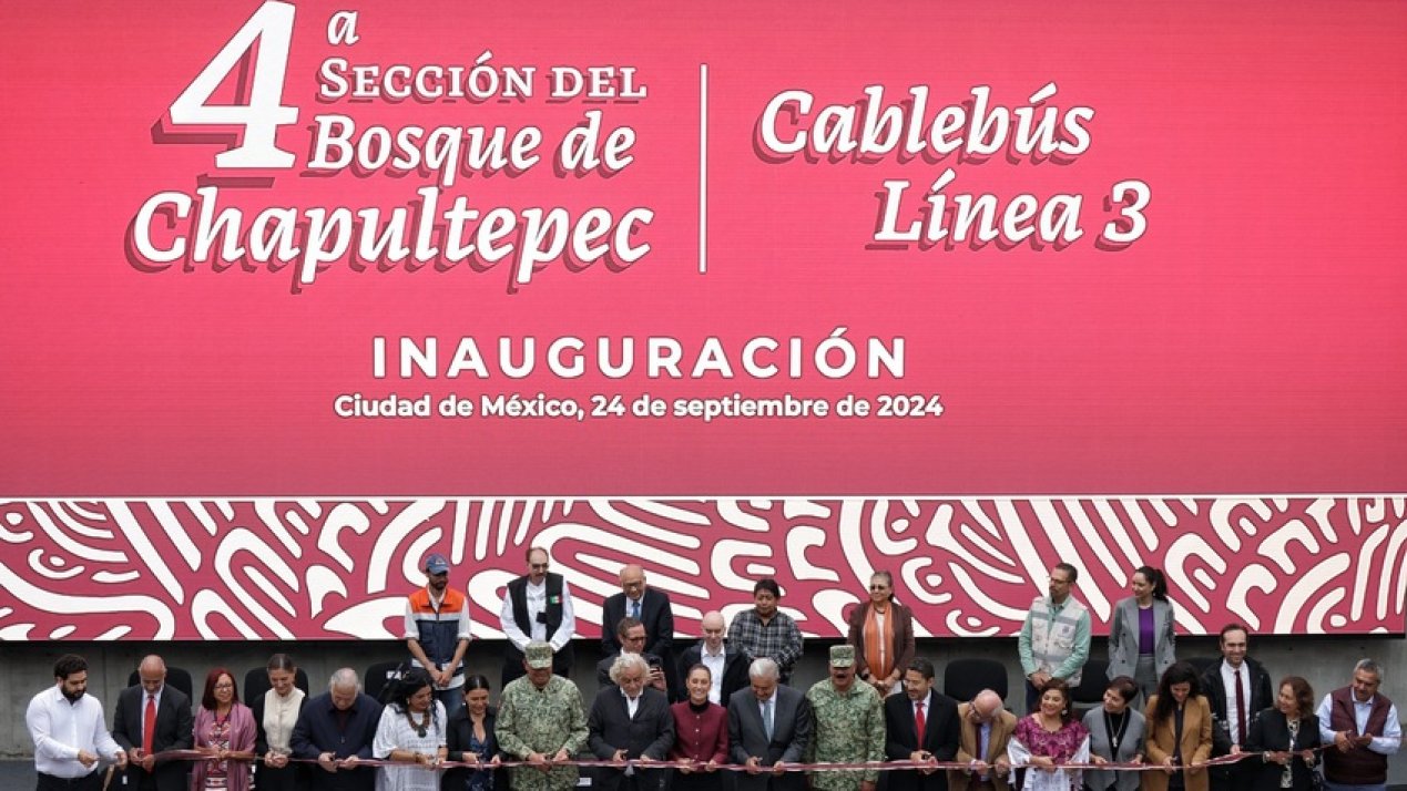 Mexico City Launches Cableway Line 3, Chapultepec Cultural Park