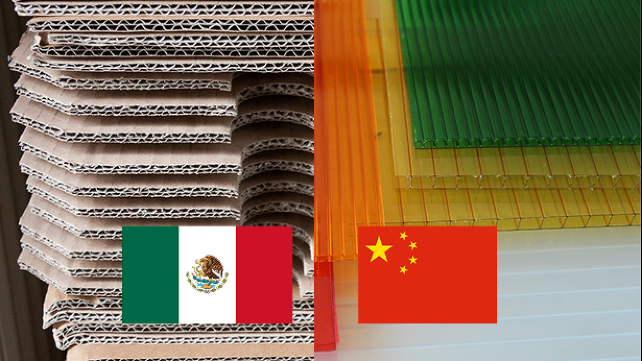 Mexico Opens Antidumping Probes on Chinese Cardboard, Plastics