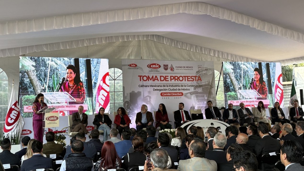 Ricardo González Assumes Presidency of CMIC CDMX 2025-2027