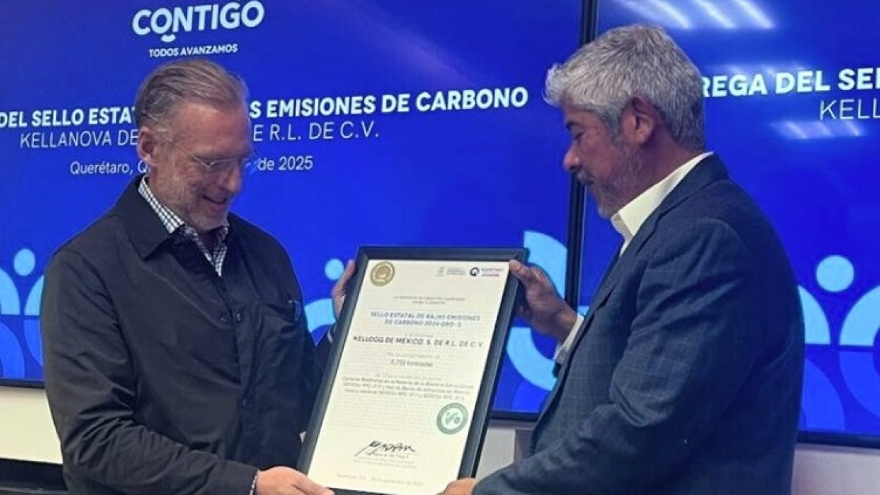 Kellanova Queretaro Earns Low Carbon Emissions Seal for 2024
