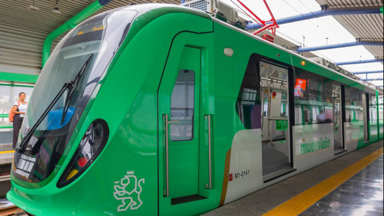 Nuevo Leon Unveils New High-Tech Trains for Metro Line 1