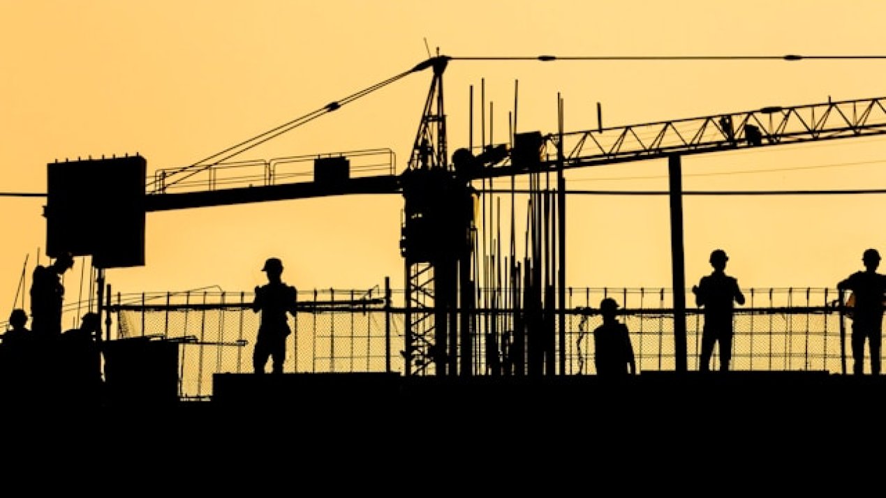 Construction Production Value Down 6.4% in January