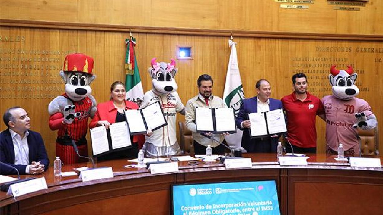 IMSS Signs Agreement With Diablos Rojos to Expand Coverage