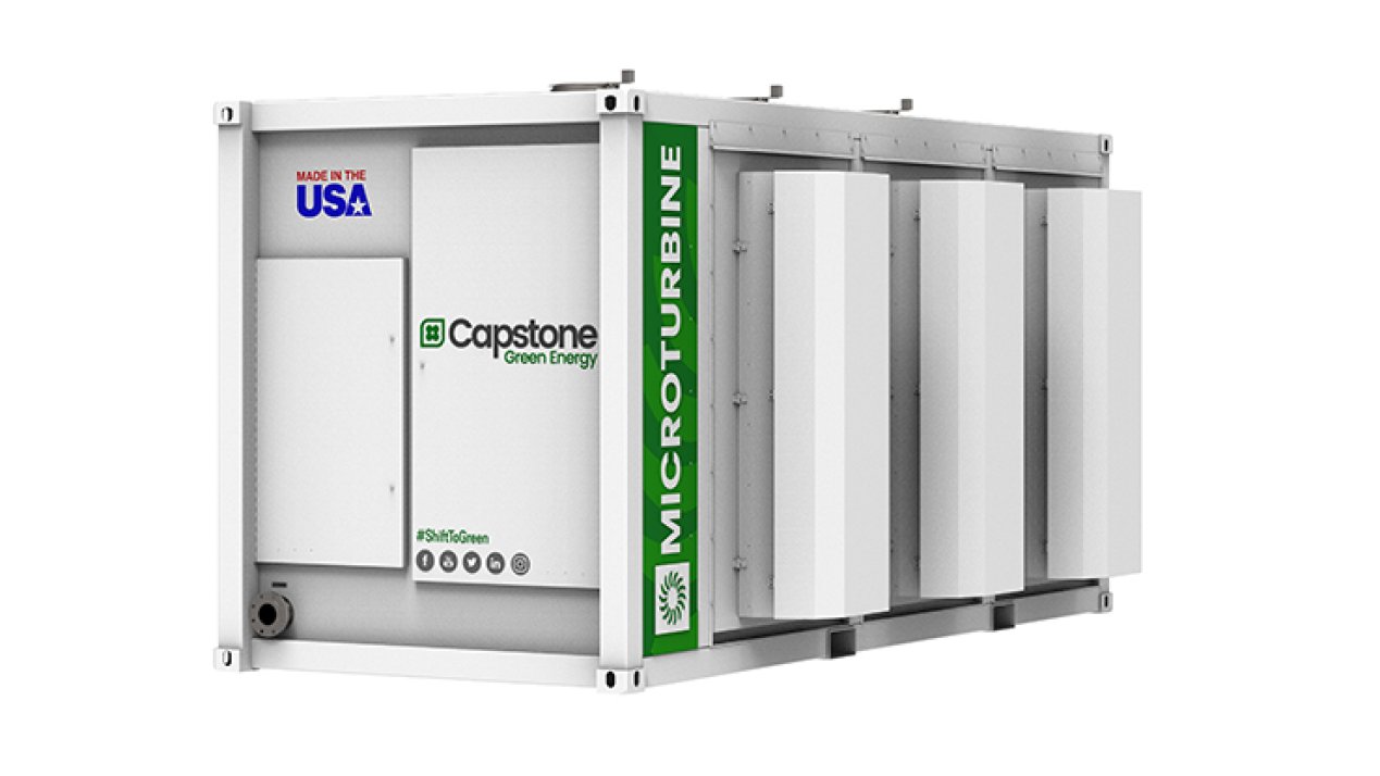 Capstone Green Energy Expands With New Microturbine Project