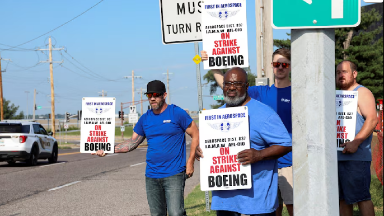 Boeing Halts F-15, F/A-18 Output as 3,200 Workers Strike