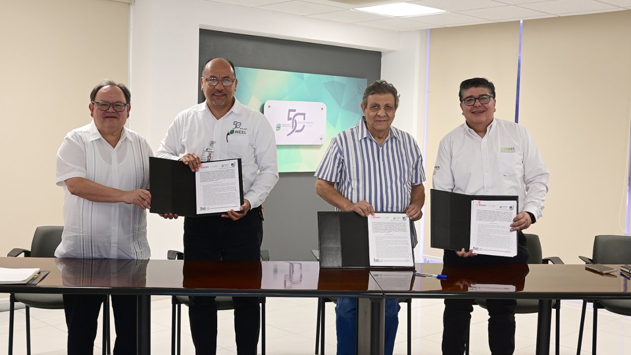 CONUEE and INEEL Sign Deal to Boost Energy Efficiency in Mexico