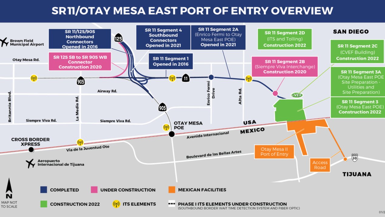 New Agreements Advance US-Mexico Otay Mesa East Port Project