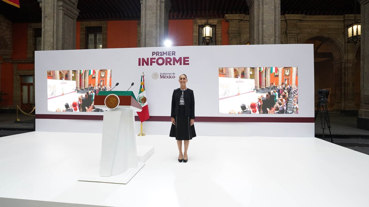 Sheinbaum Highlights PEMEX Reforms in State of the Nation Address
