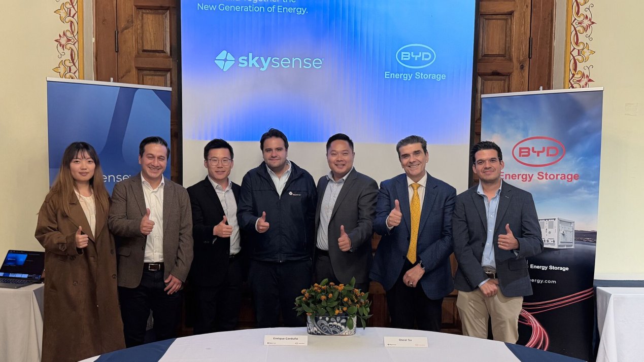 Skysense, BYD Partner to Deploy 300MWh of Storage in LATAM