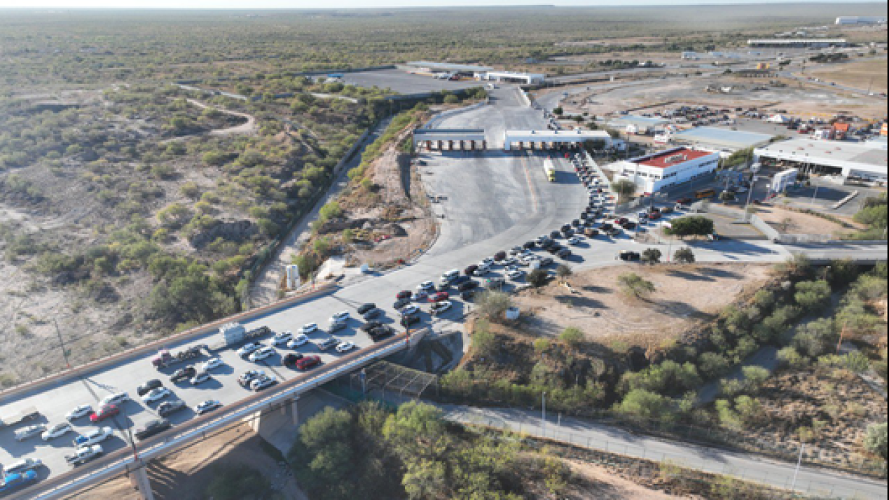 Puerto Colombia–Laredo Crossing Reports Sharp Rise in 2025