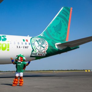 Viva Debuts A320 in National Team Colors Before 2026 World Cup