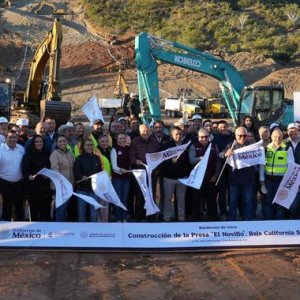 El Novillo Dam Construction Starts to Boost La Paz Water Supply